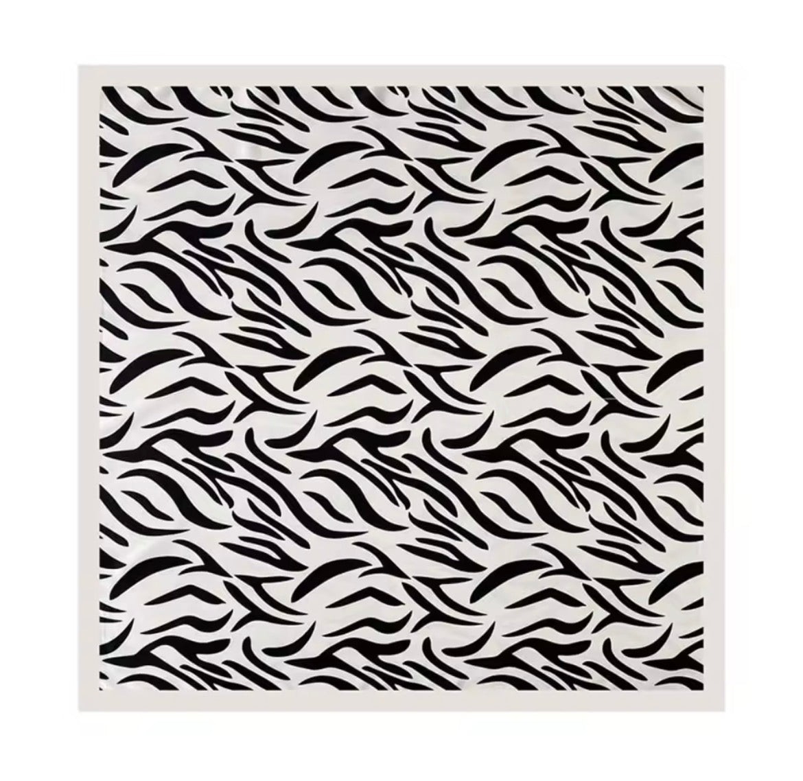 PAÑUELO CEBRA BLANCO
