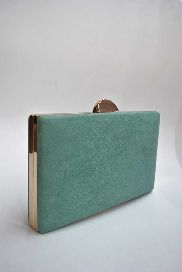 CLUTCH ANTELINA VERDE AGUA