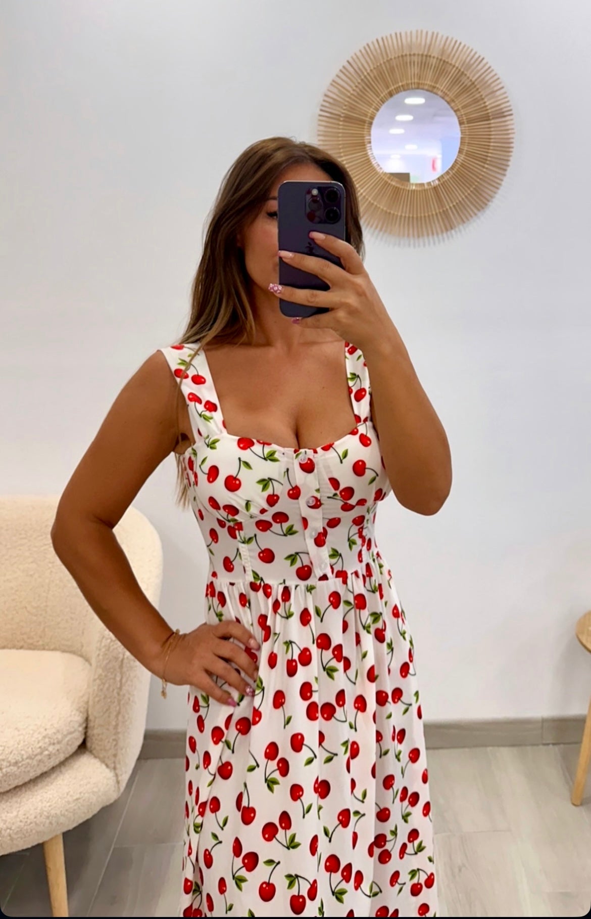 VESTIDO CEREZAS