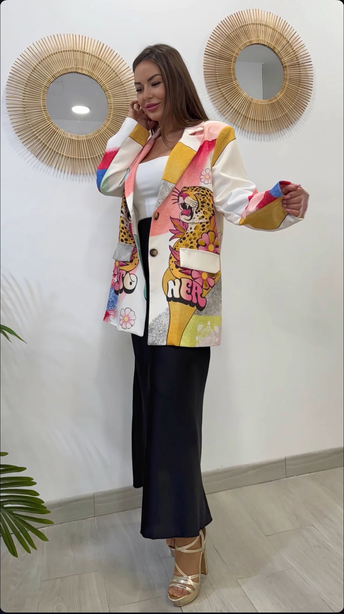 BLAZER TIGRES COLORES - Lolitas