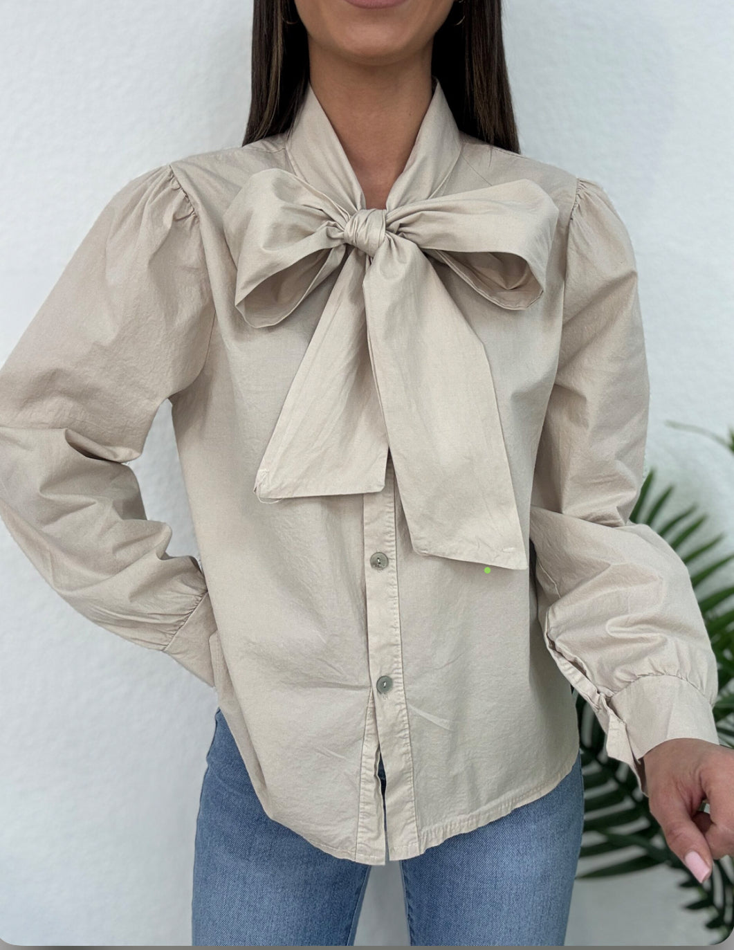 CAMISA LAZADA BEIGE