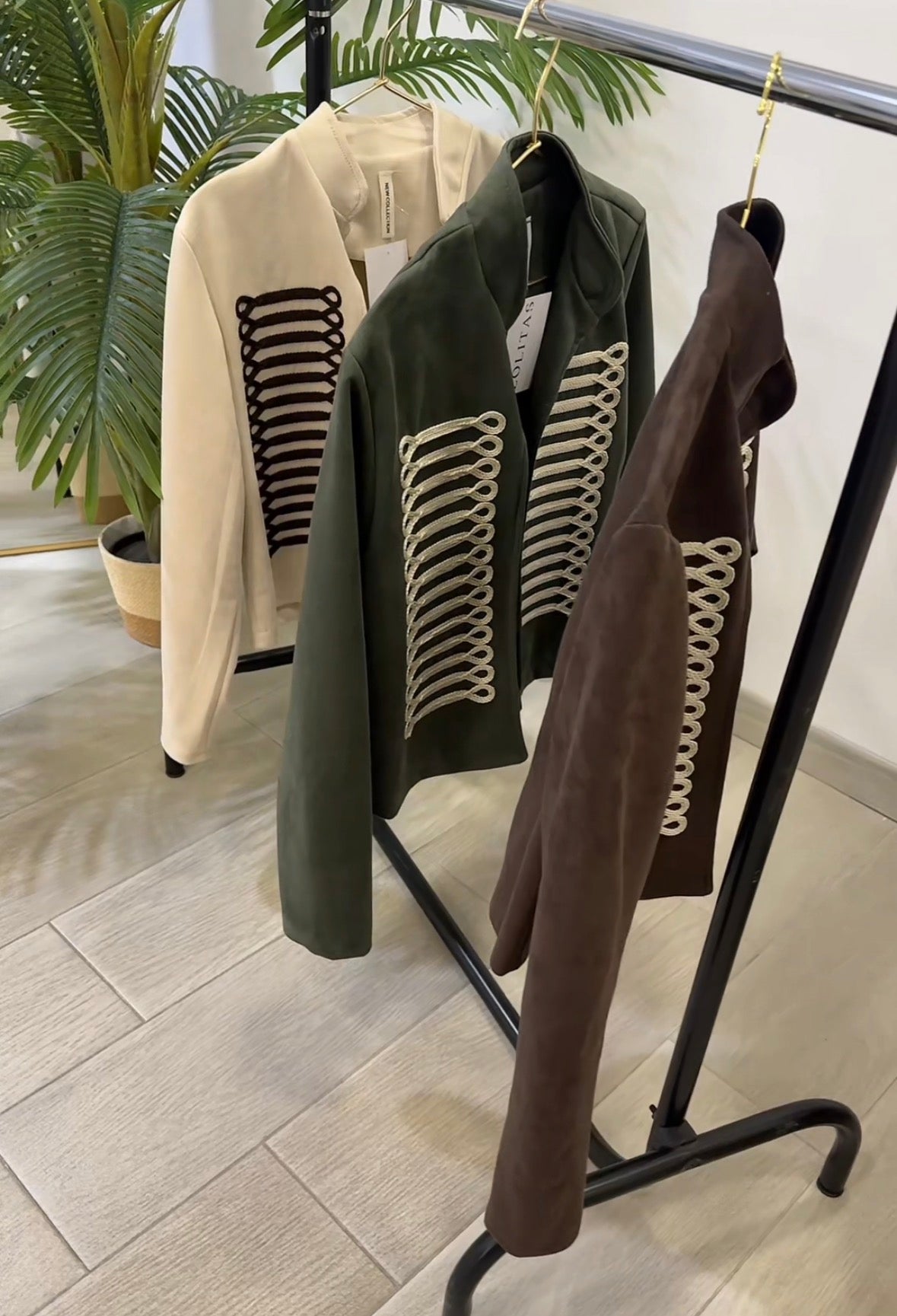 CHAQUETA INSPIRACIÓN NAPOLEÓNICA
