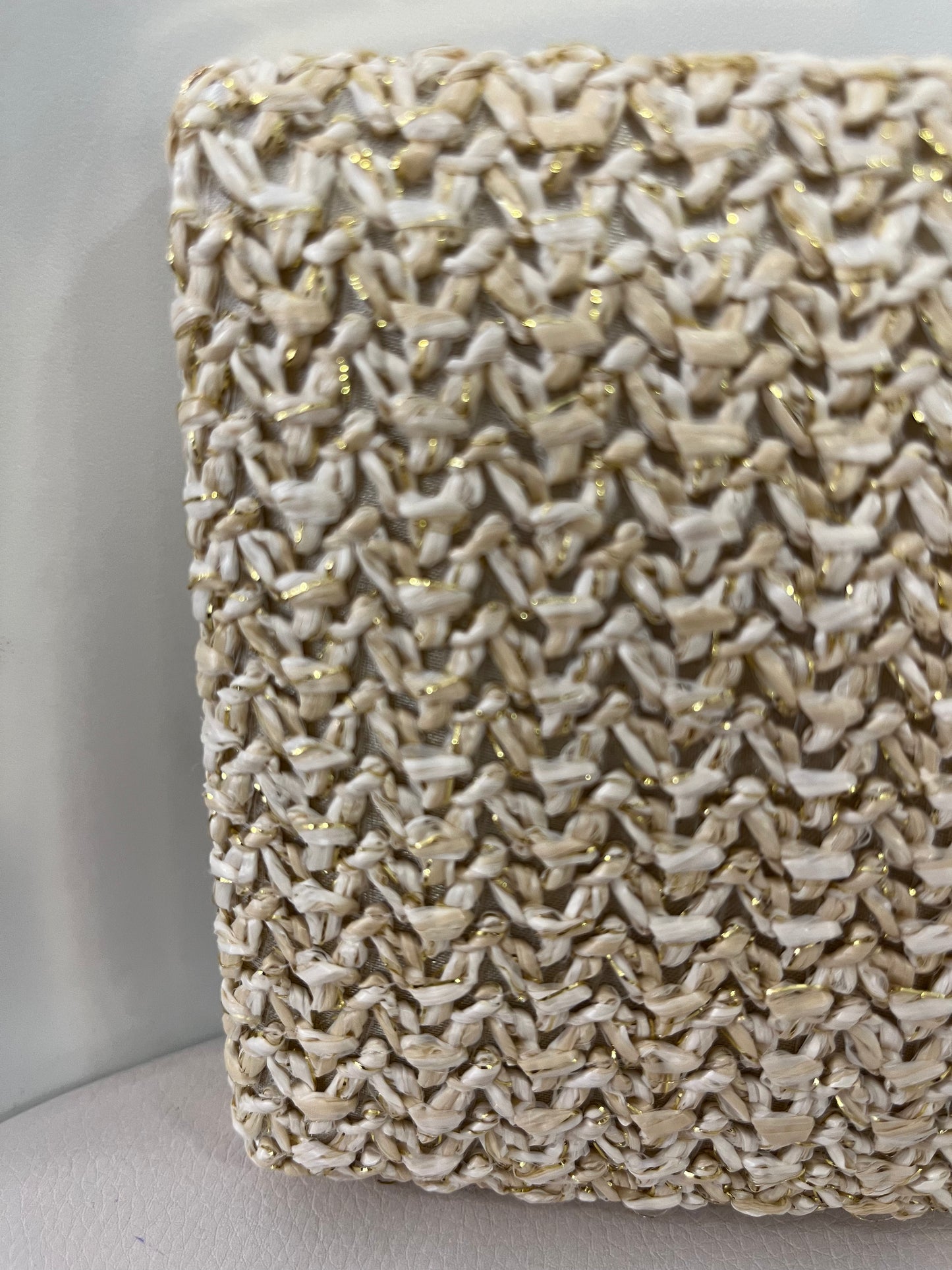 BOLSO CLUTCH BRILLO DORADO