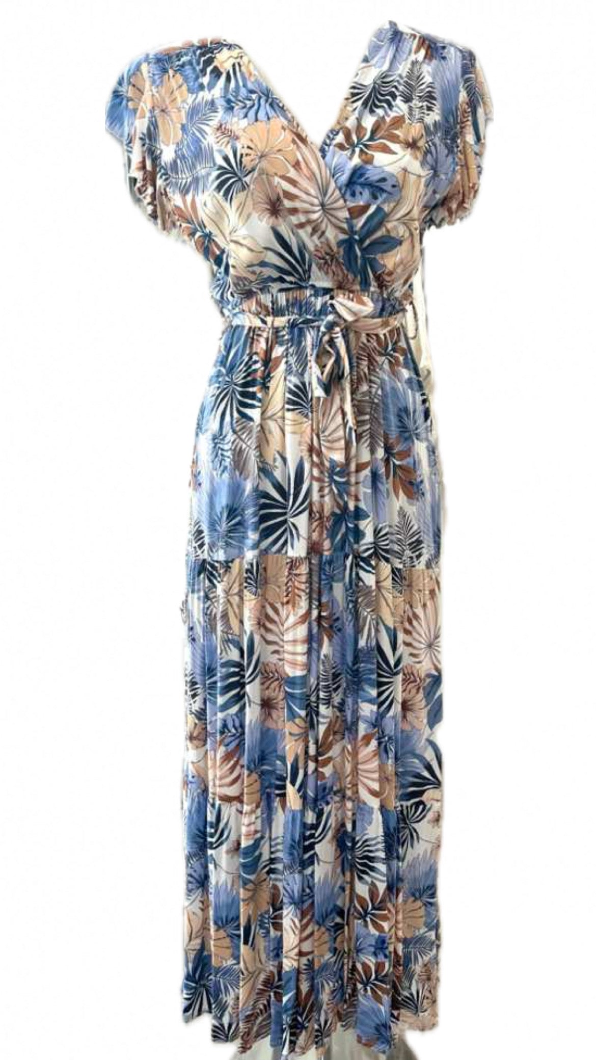 VESTIDO HOJAS
