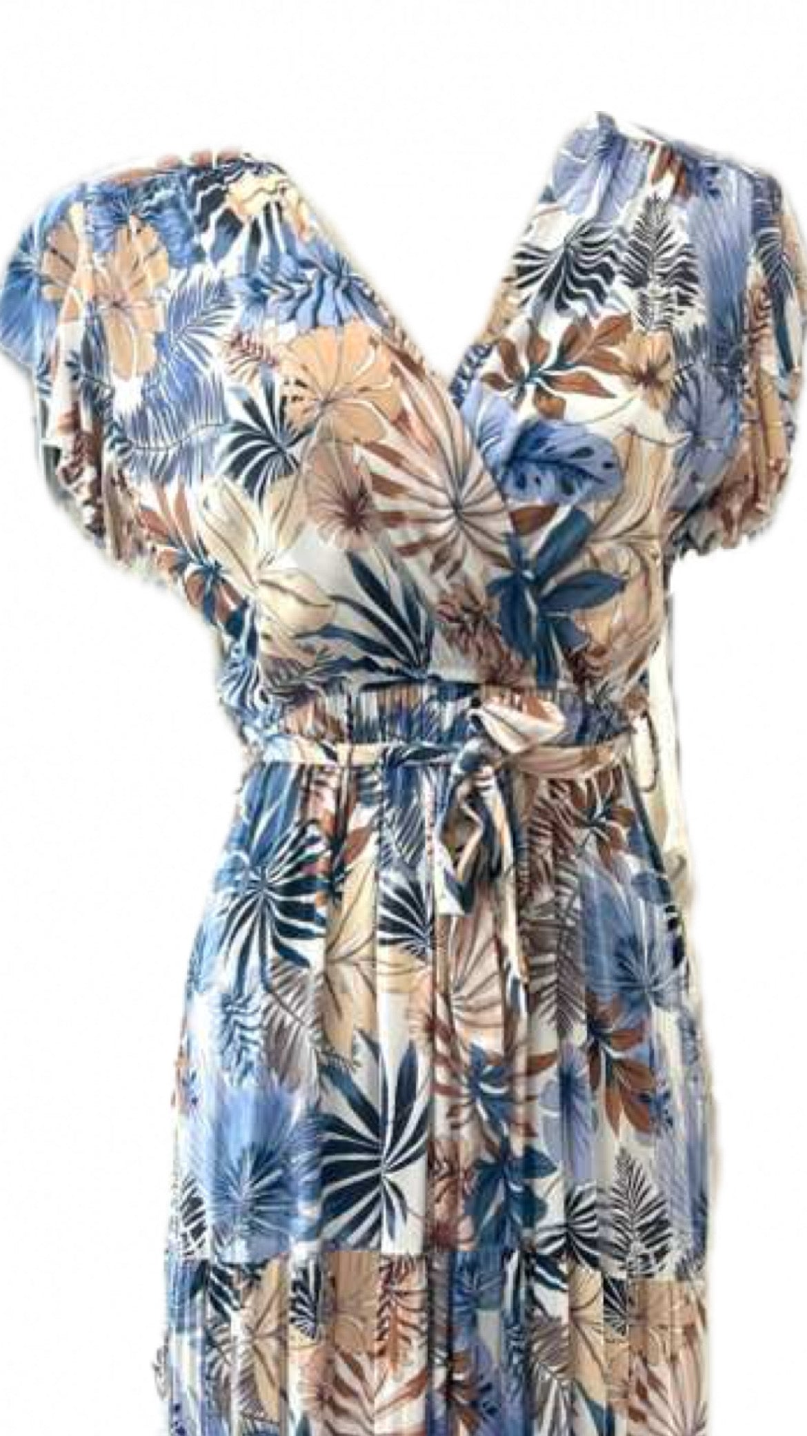 VESTIDO HOJAS