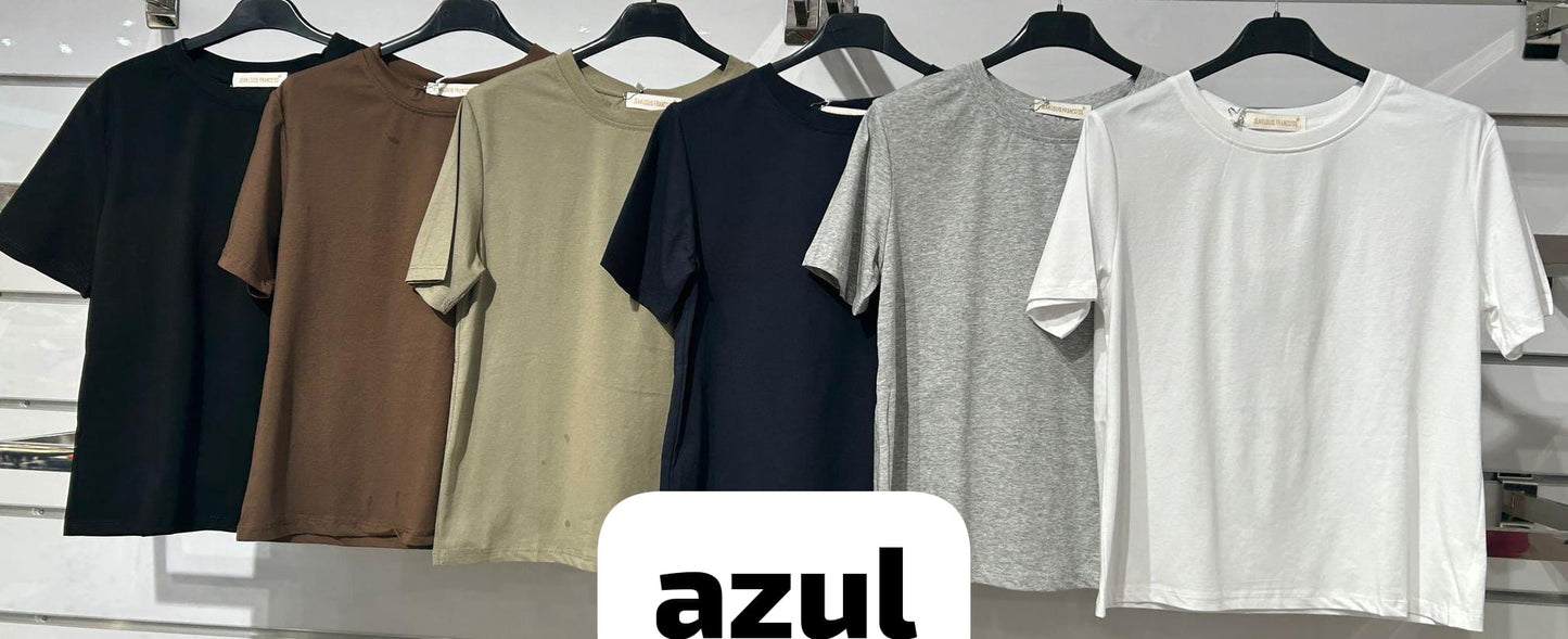 CAMISETA BÁSICA MANGA CORTA