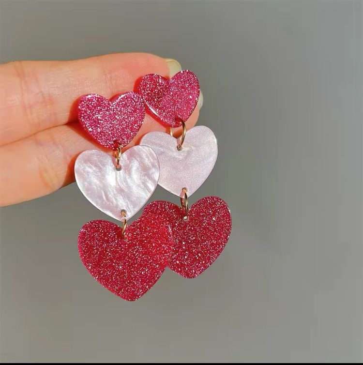 PENDIENTES CORAZONES