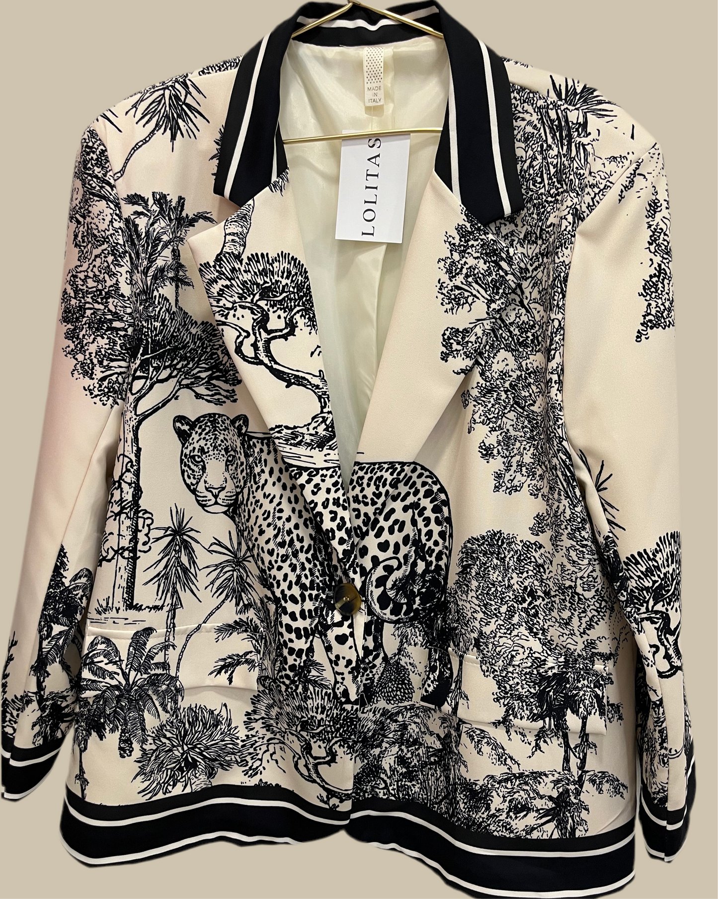 MAXI BLAZER SAFARY