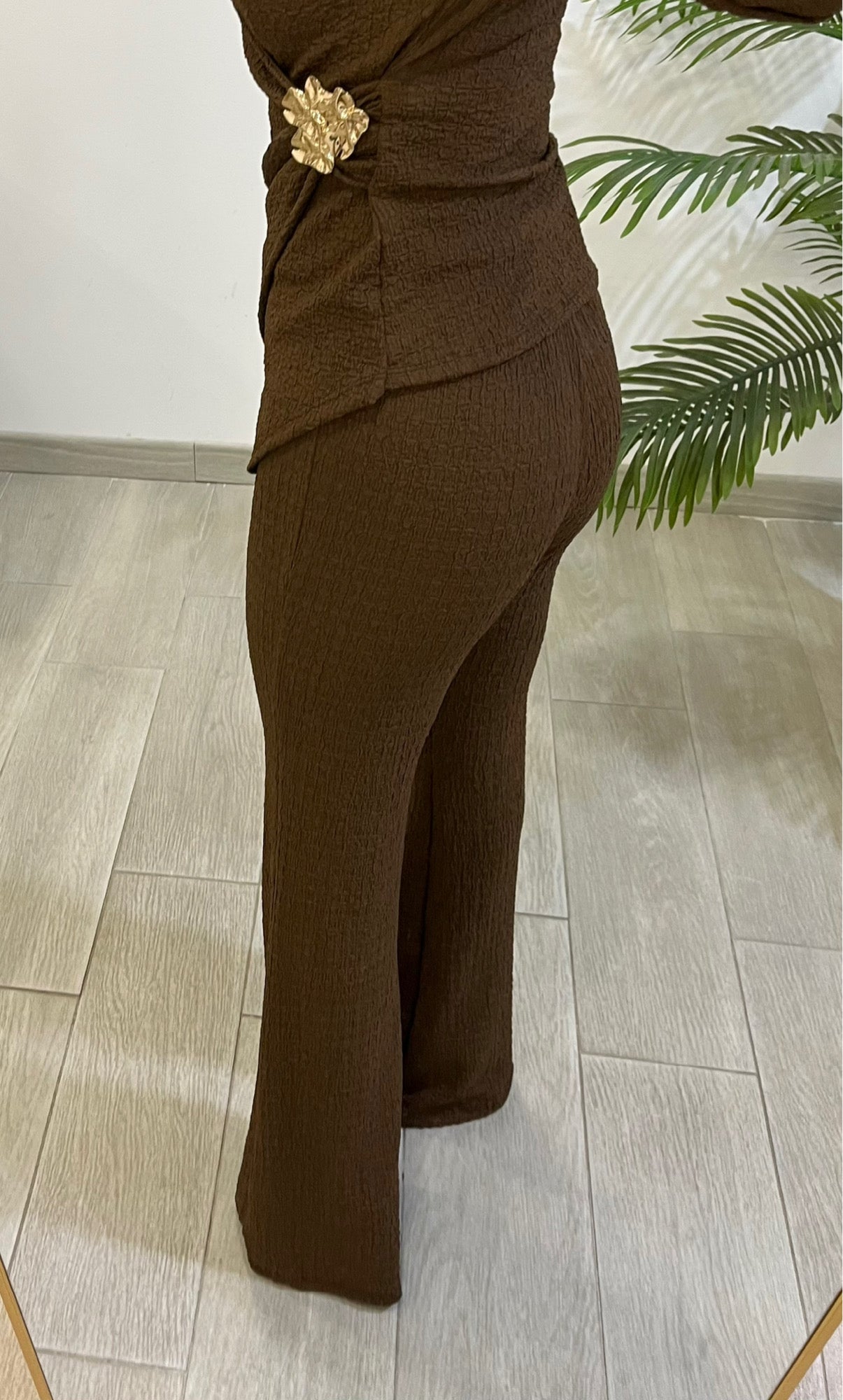 CONJUNTO BROCHE FLOR