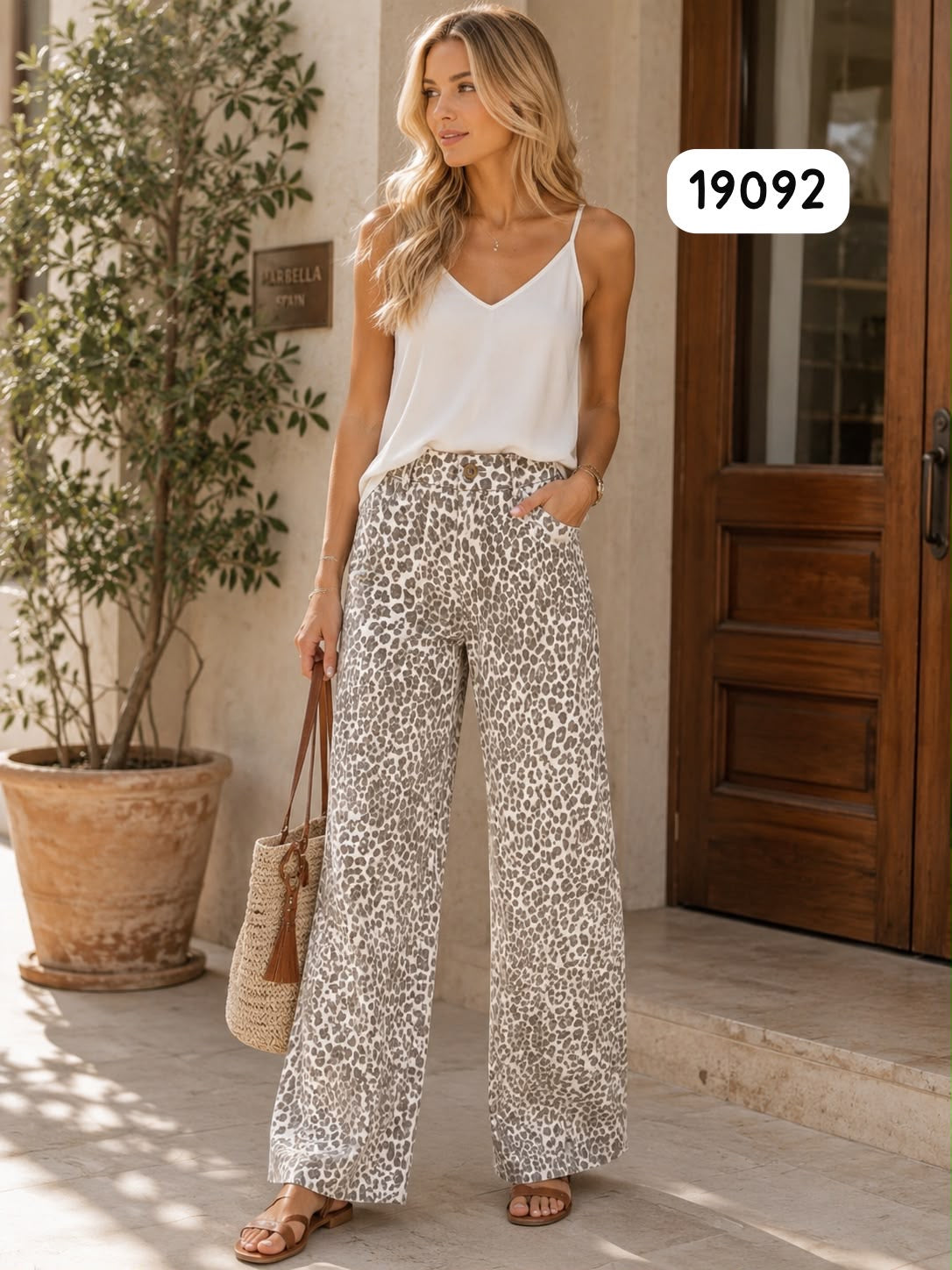 JEANS ANIMAL PRINT