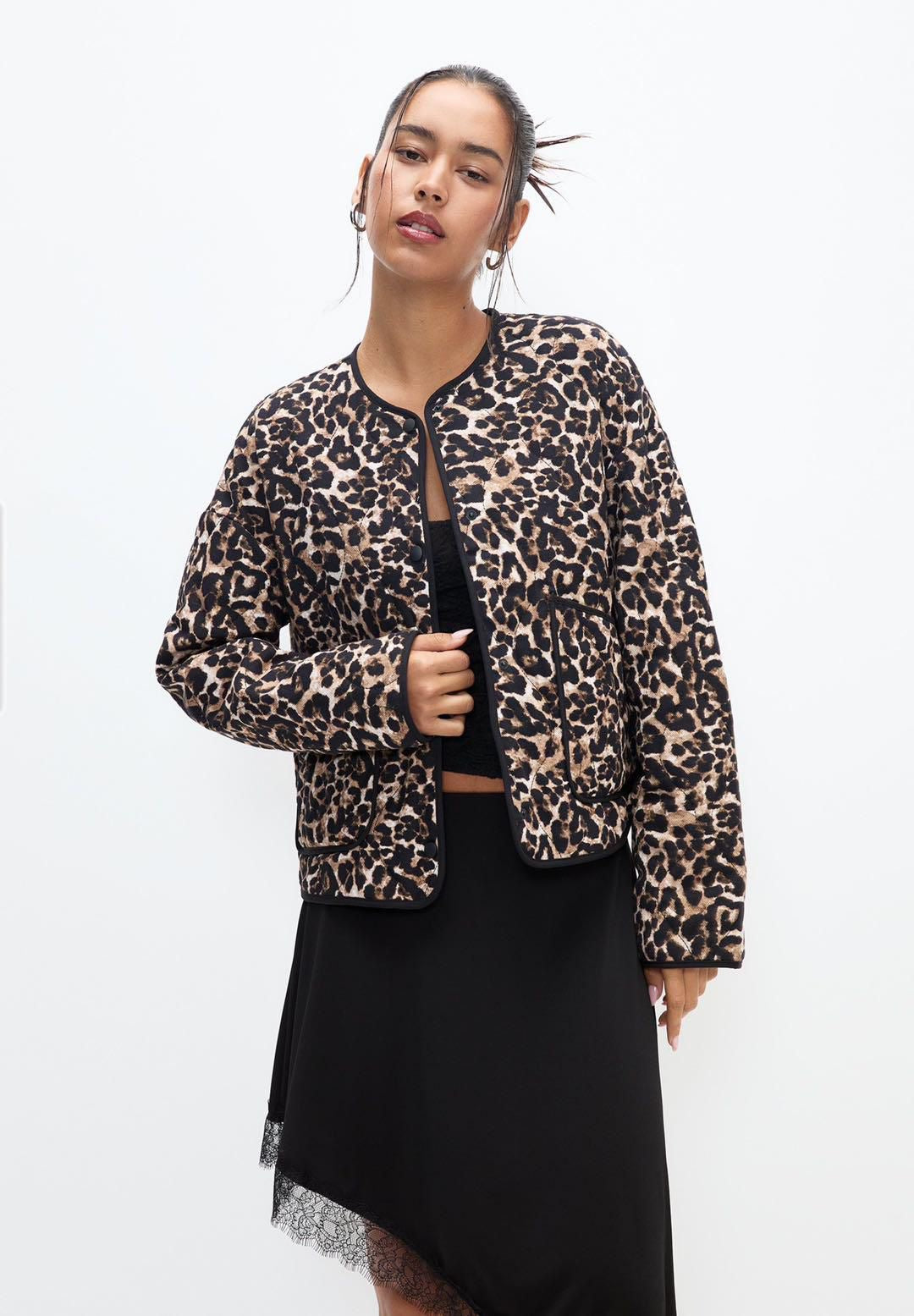 CHAQUETA ACOLCHADA ANIMAL PRINT - Lolitas