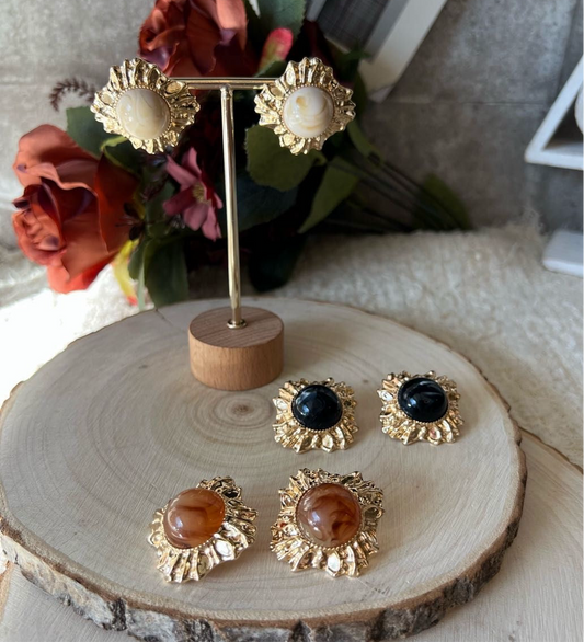 PENDIENTES FLOR