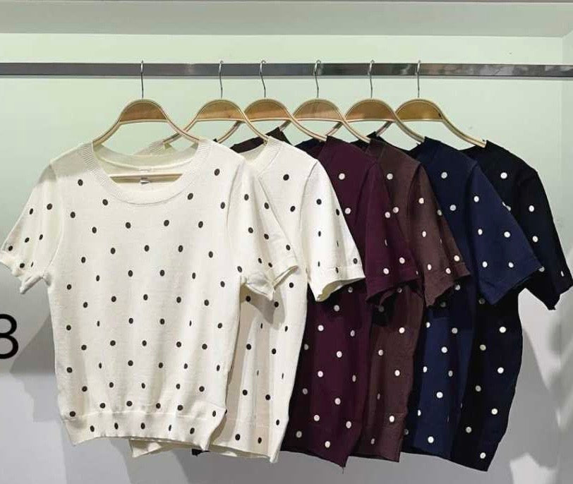JERSEY TOPOS MANGA CORTA