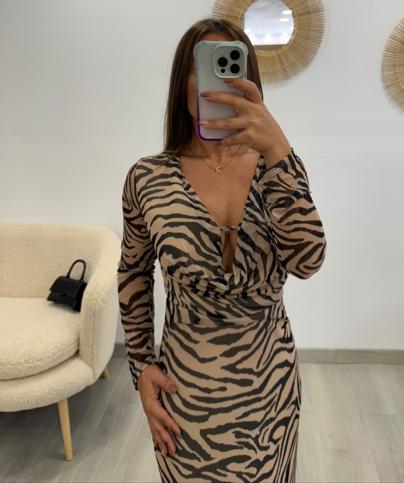 VESTIDO CEBRA