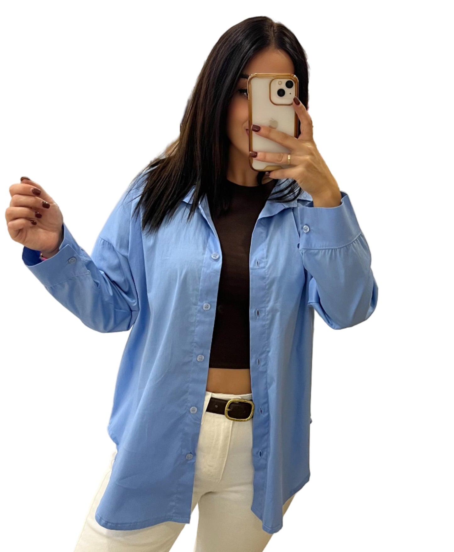 CAMISA BÁSICA OVERSIZE