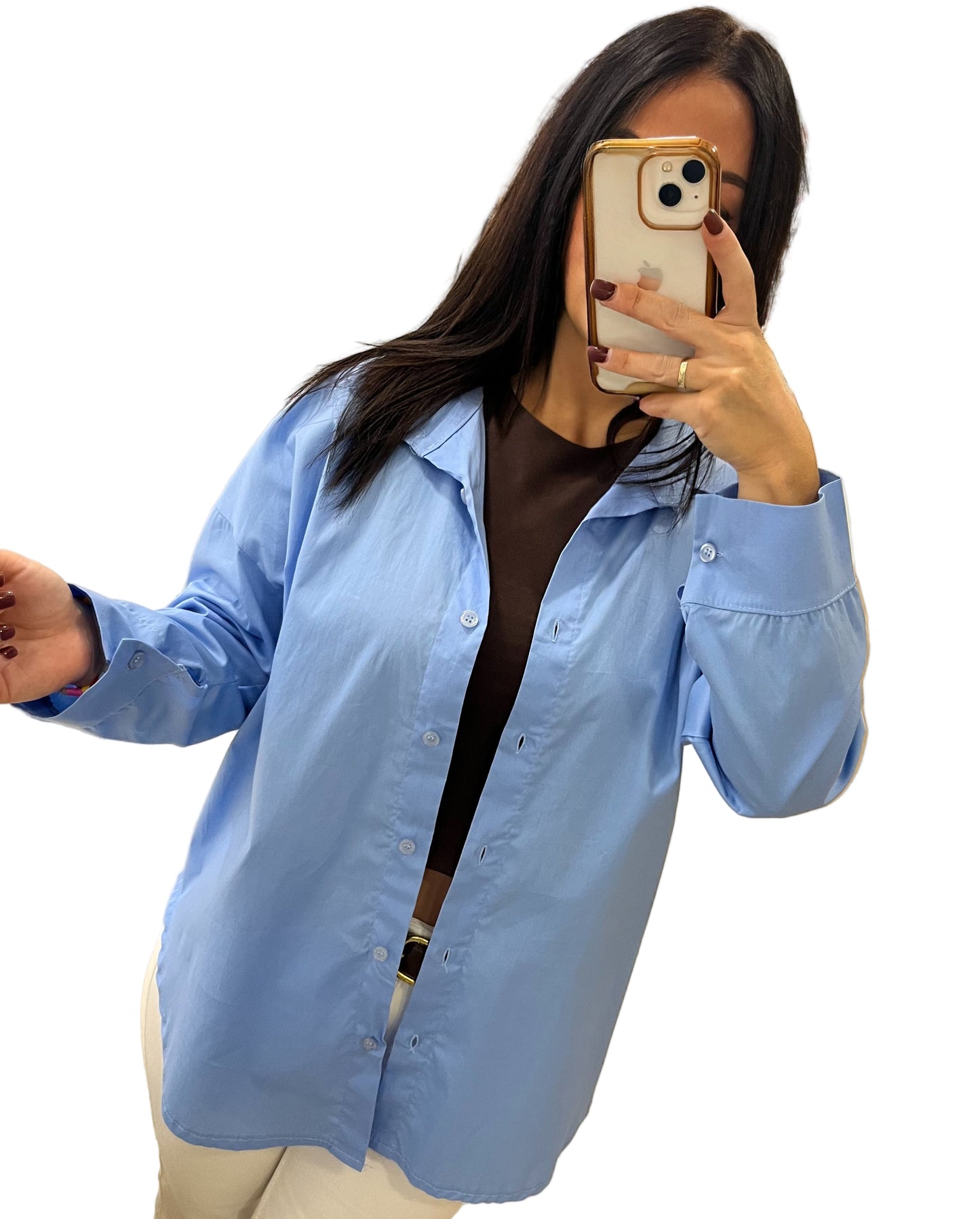 CAMISA BÁSICA OVERSIZE