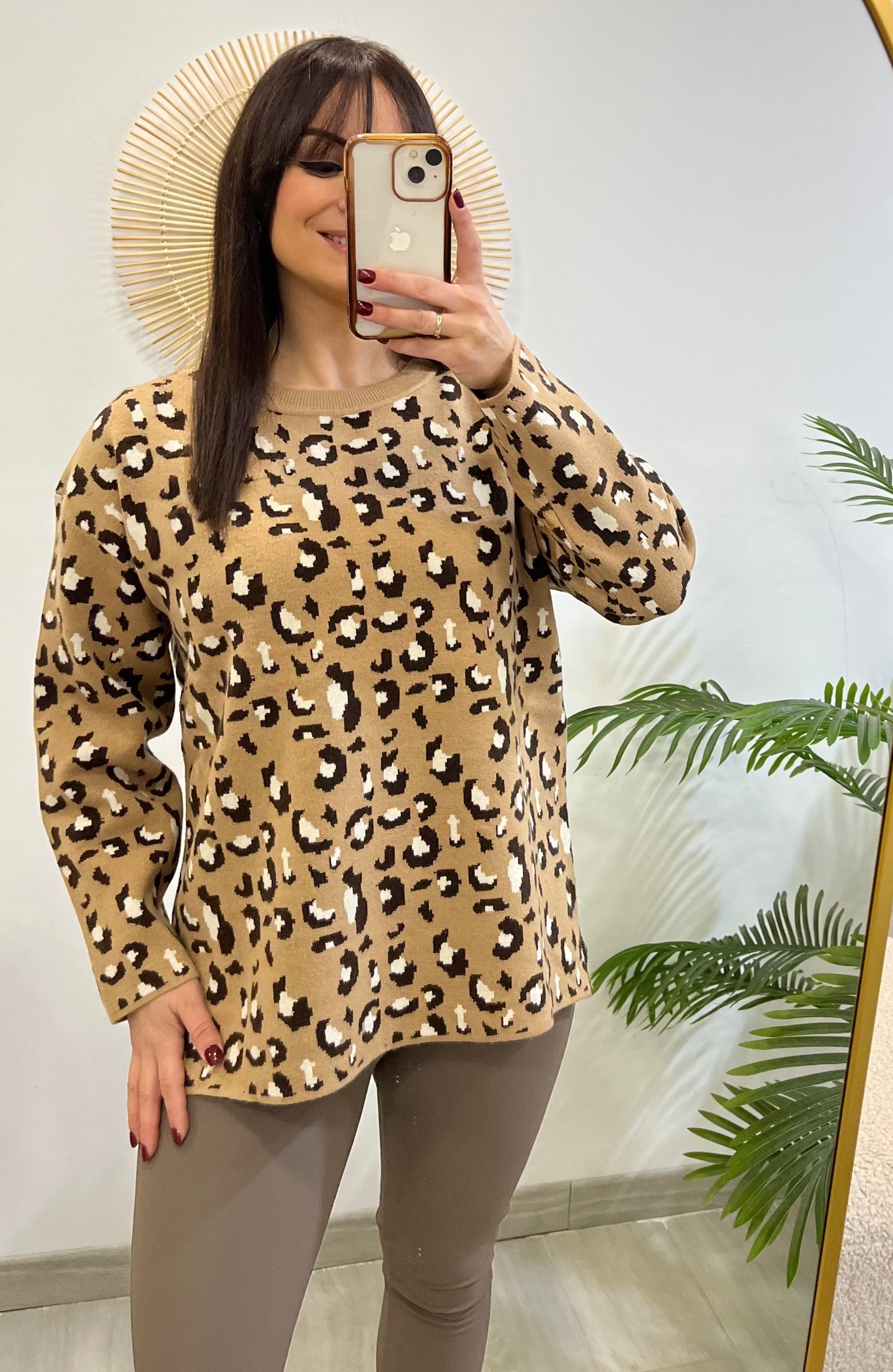JERSEY FELINO CAMEL