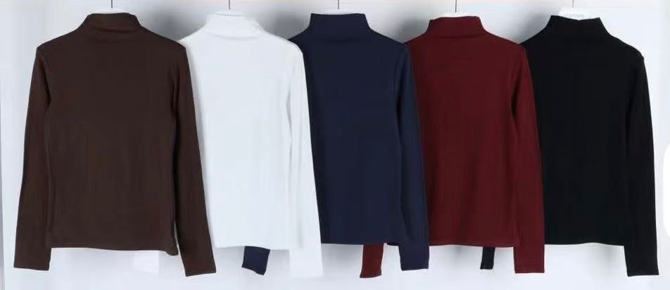 CAMISETA BÁSICA CUELLO ALTO