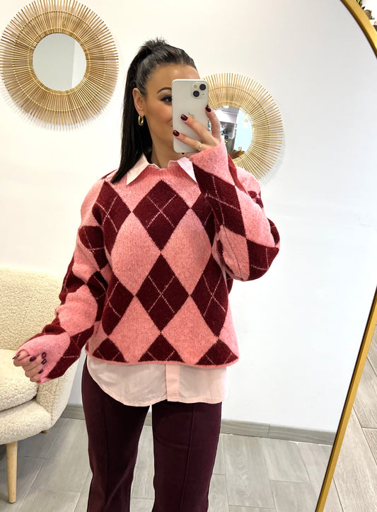 JERSEY ZAYRA ROSA/VINO