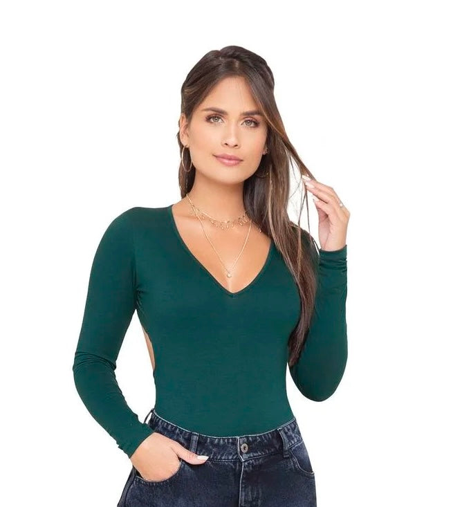 BODY LYCRA MANGA LARGA - Lolitas