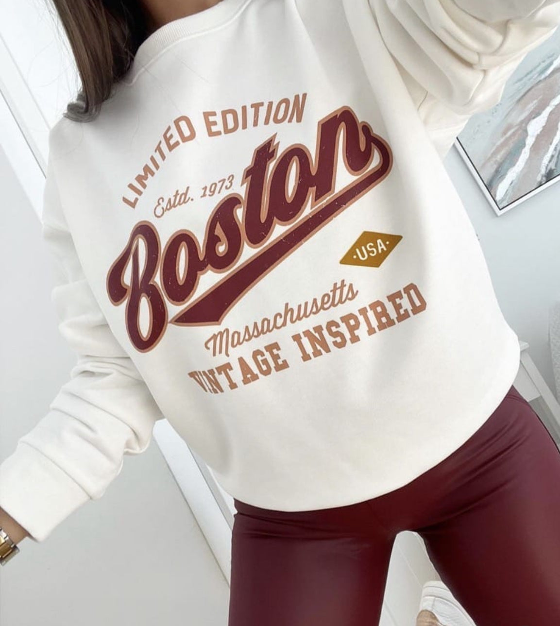 SUDADERA BOSTON