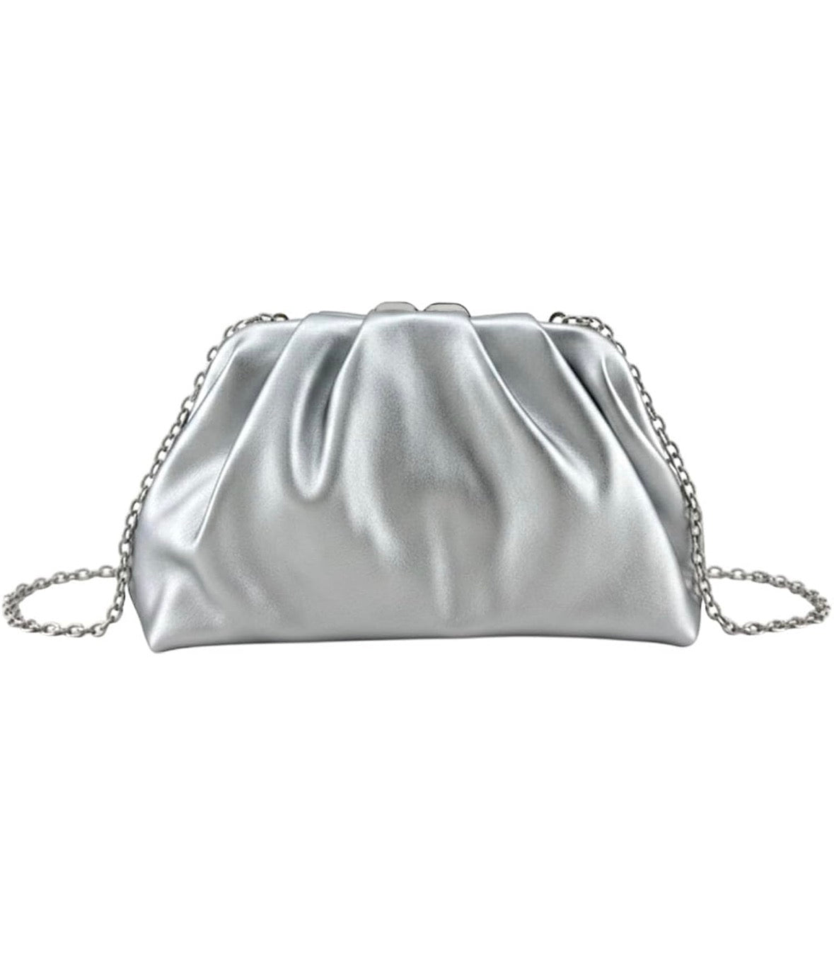 CLUTCH CIERRE IMÁN PLATA