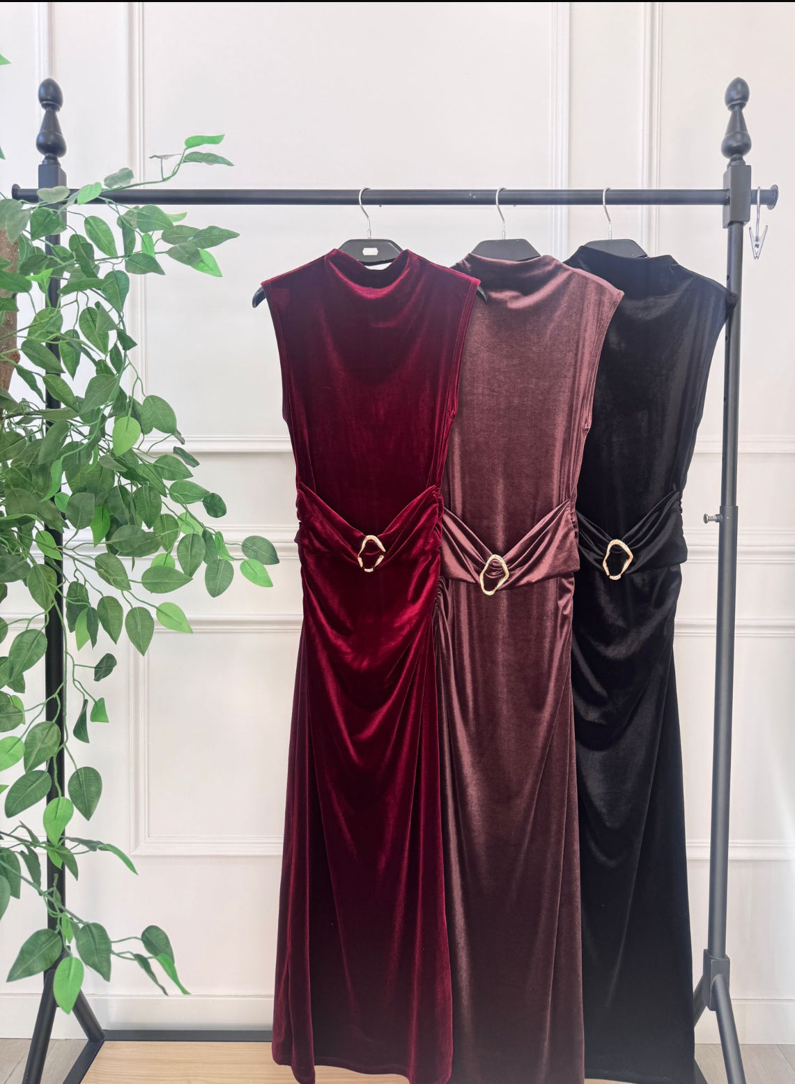 VESTIDO TERCIOPELO HEBILLA - Lolitas