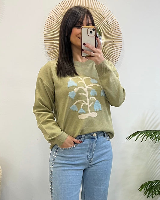 JERSEY CANDELA VERDE