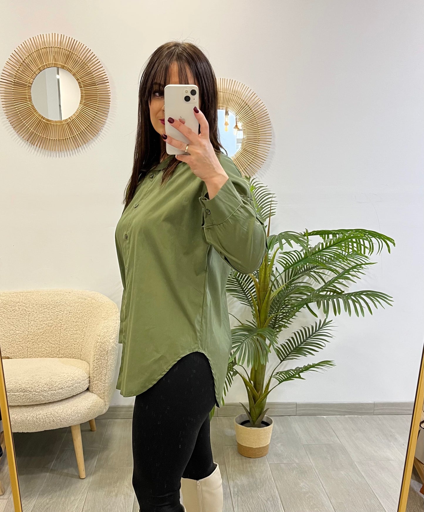 CAMISA BÁSICA VERDE