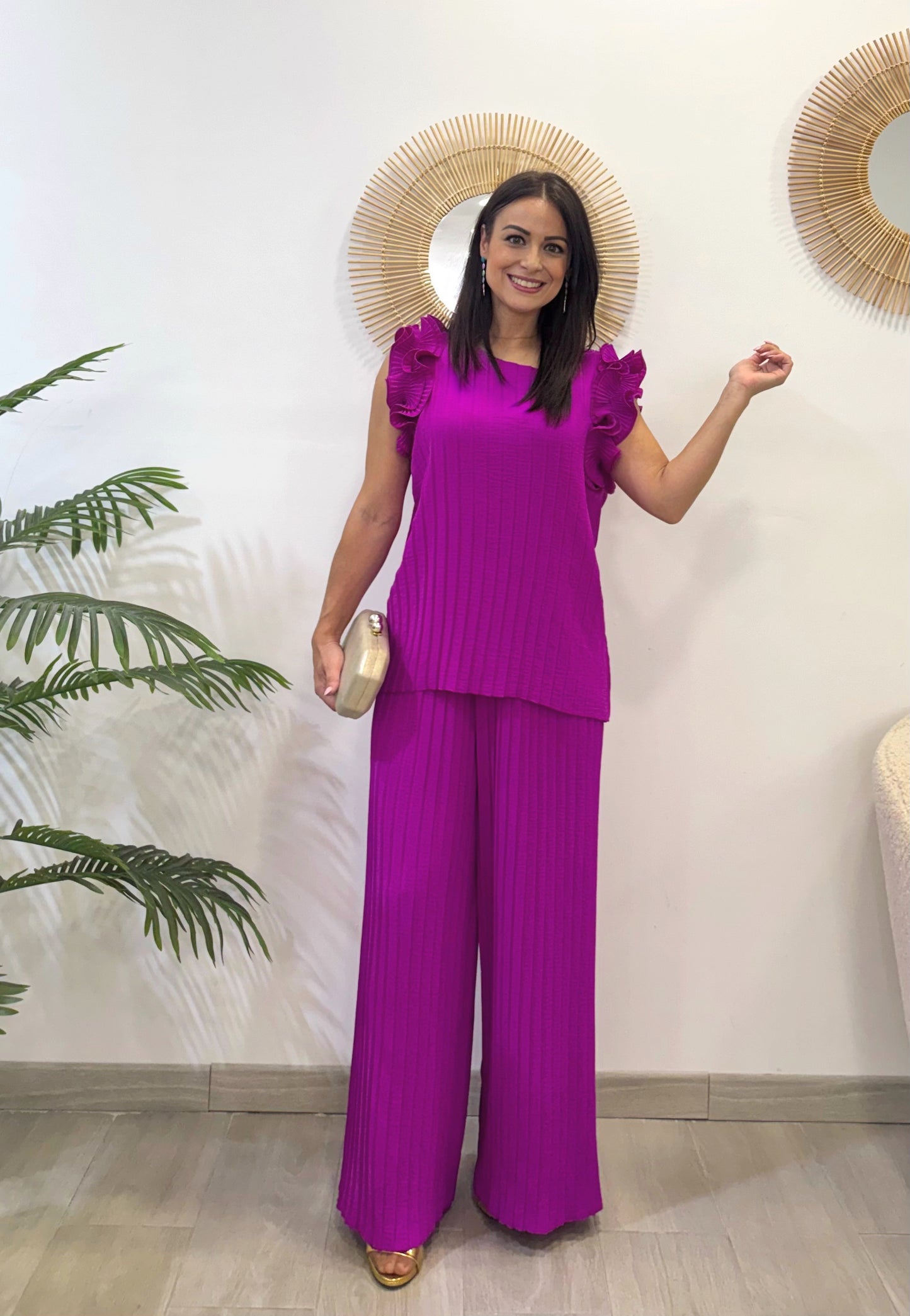 CONJUNTO PLISADO BUGANVILLA