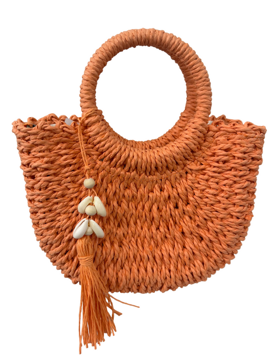 BOLSO PAJA NARANJA