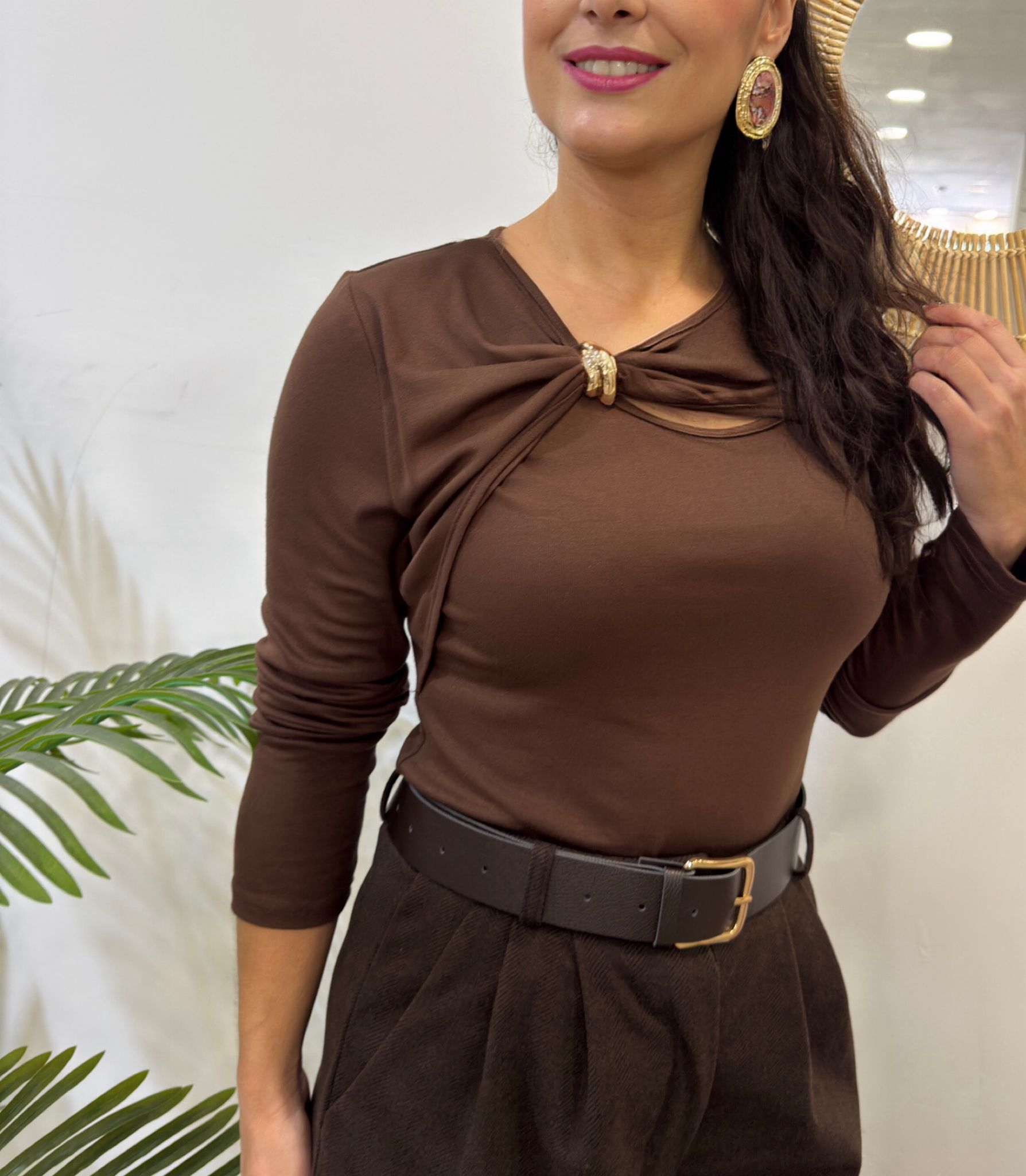 TOP APLIQUE DORADO - Lolitas