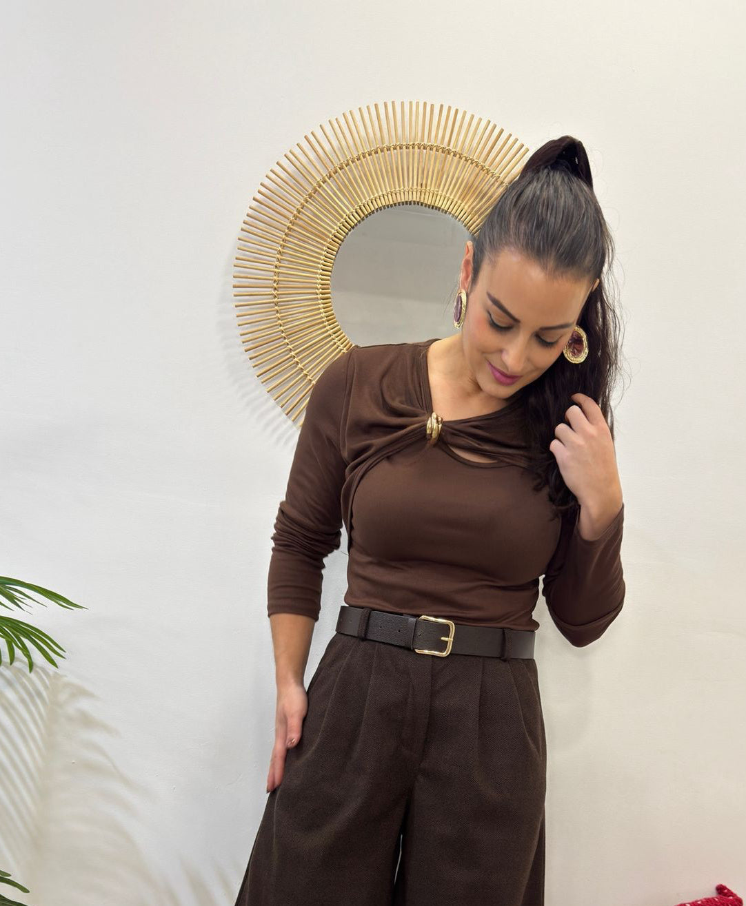 TOP APLIQUE DORADO - Lolitas