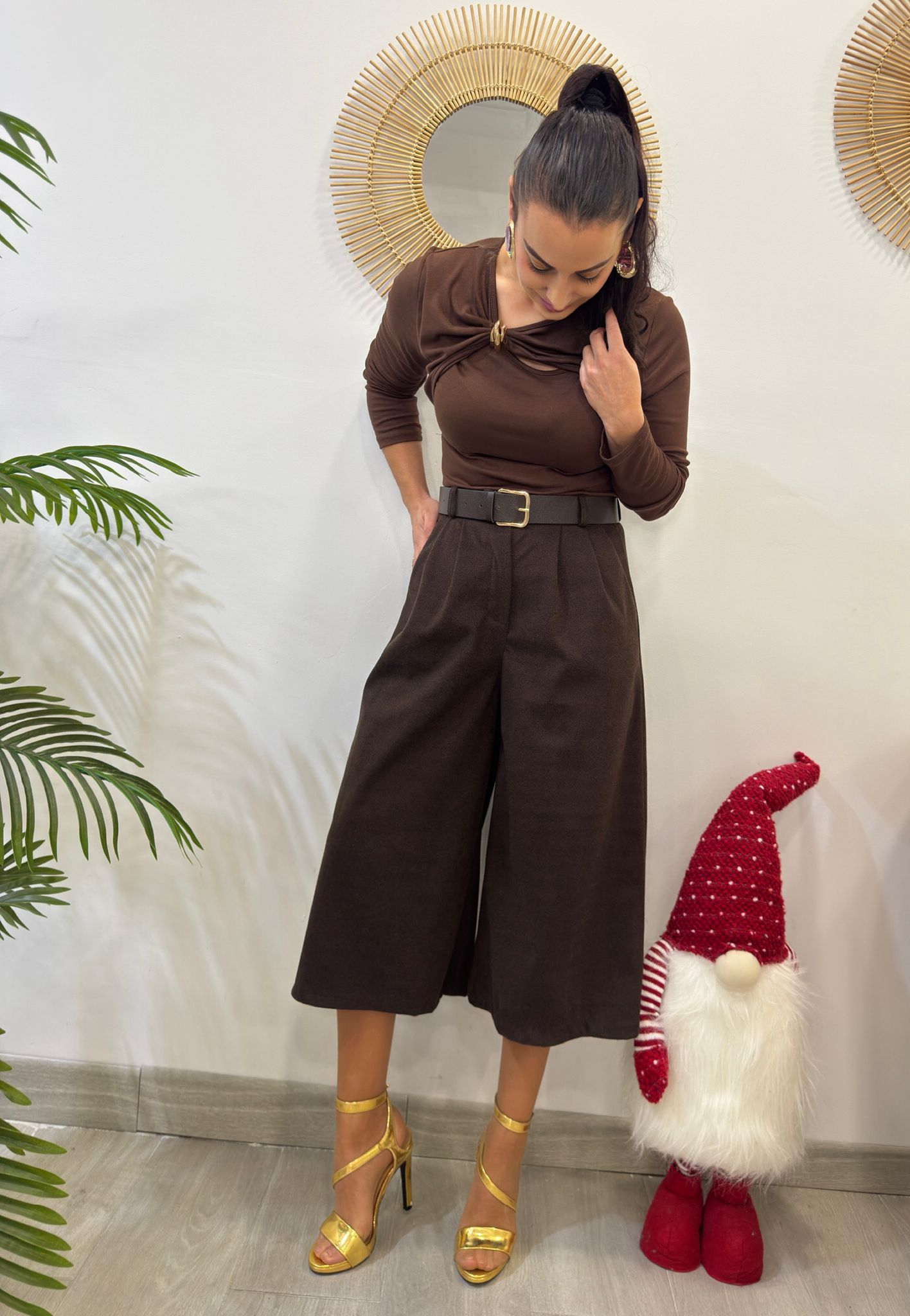 TOP APLIQUE DORADO - Lolitas