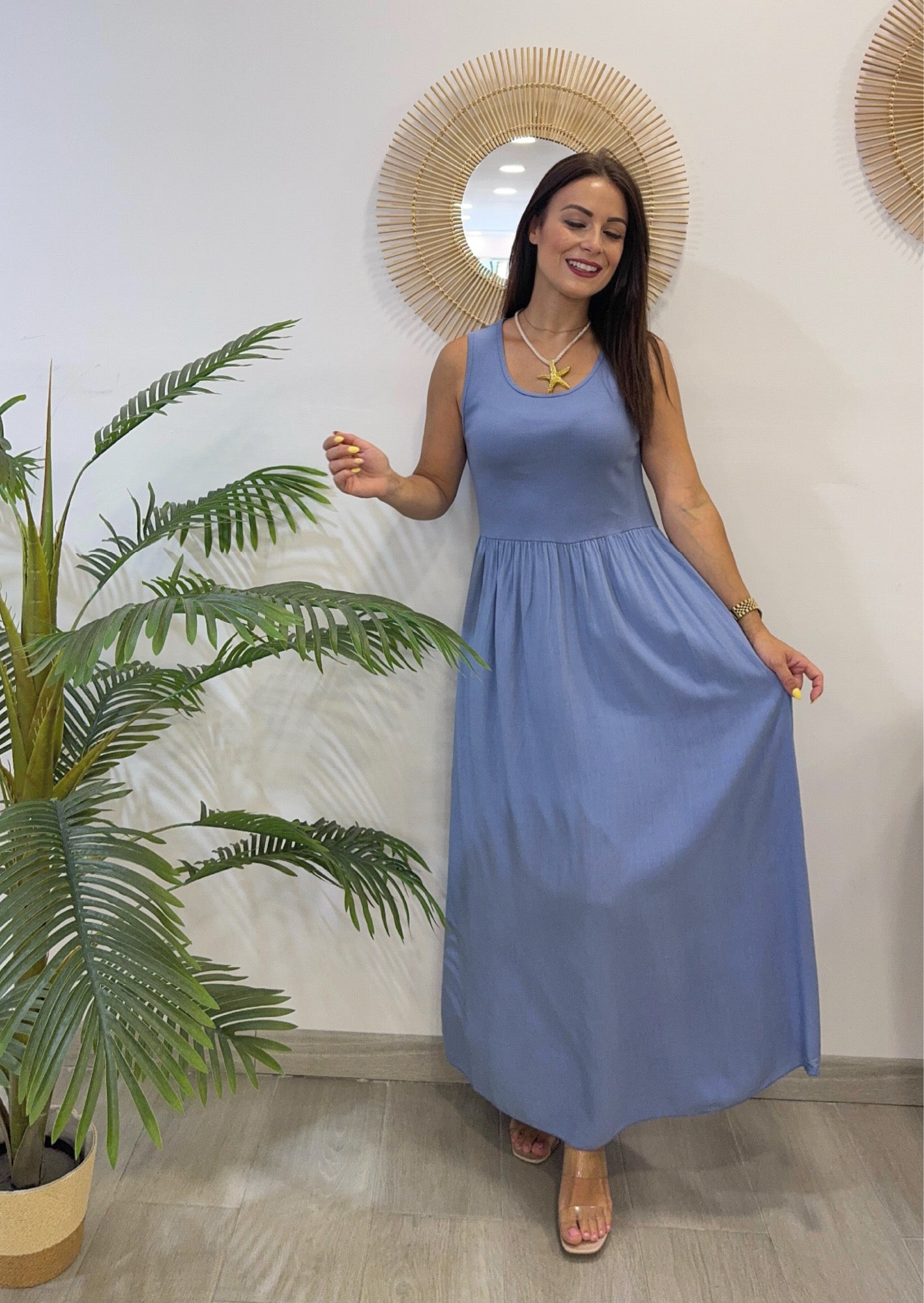 VESTIDO PALOMA AZUL