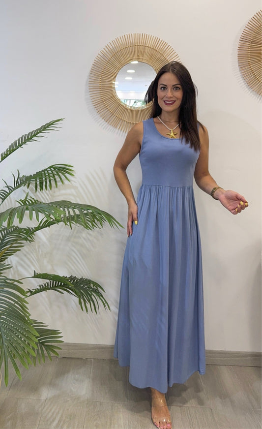 VESTIDO PALOMA AZUL