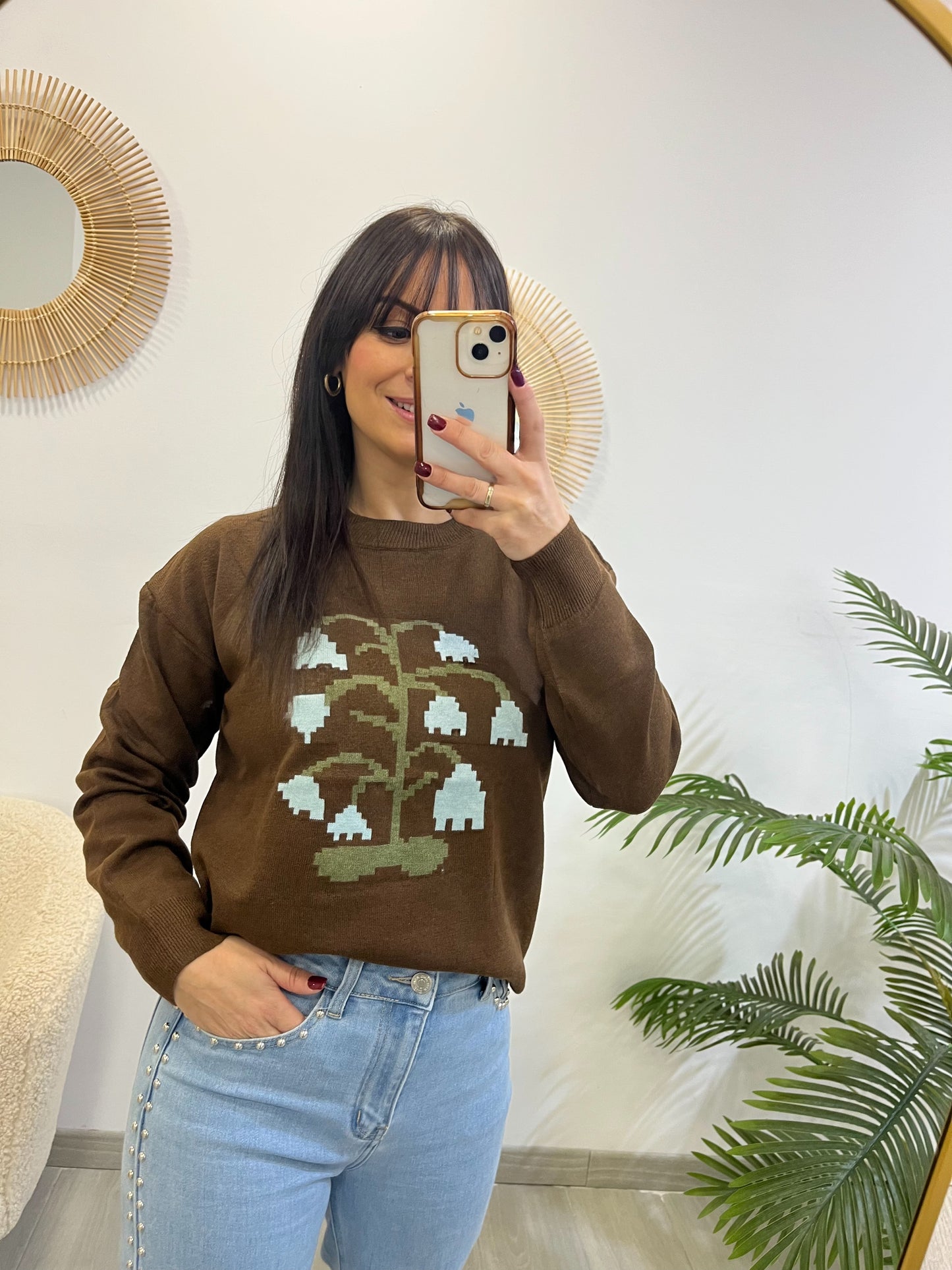 JERSEY CANDELA MARRÓN