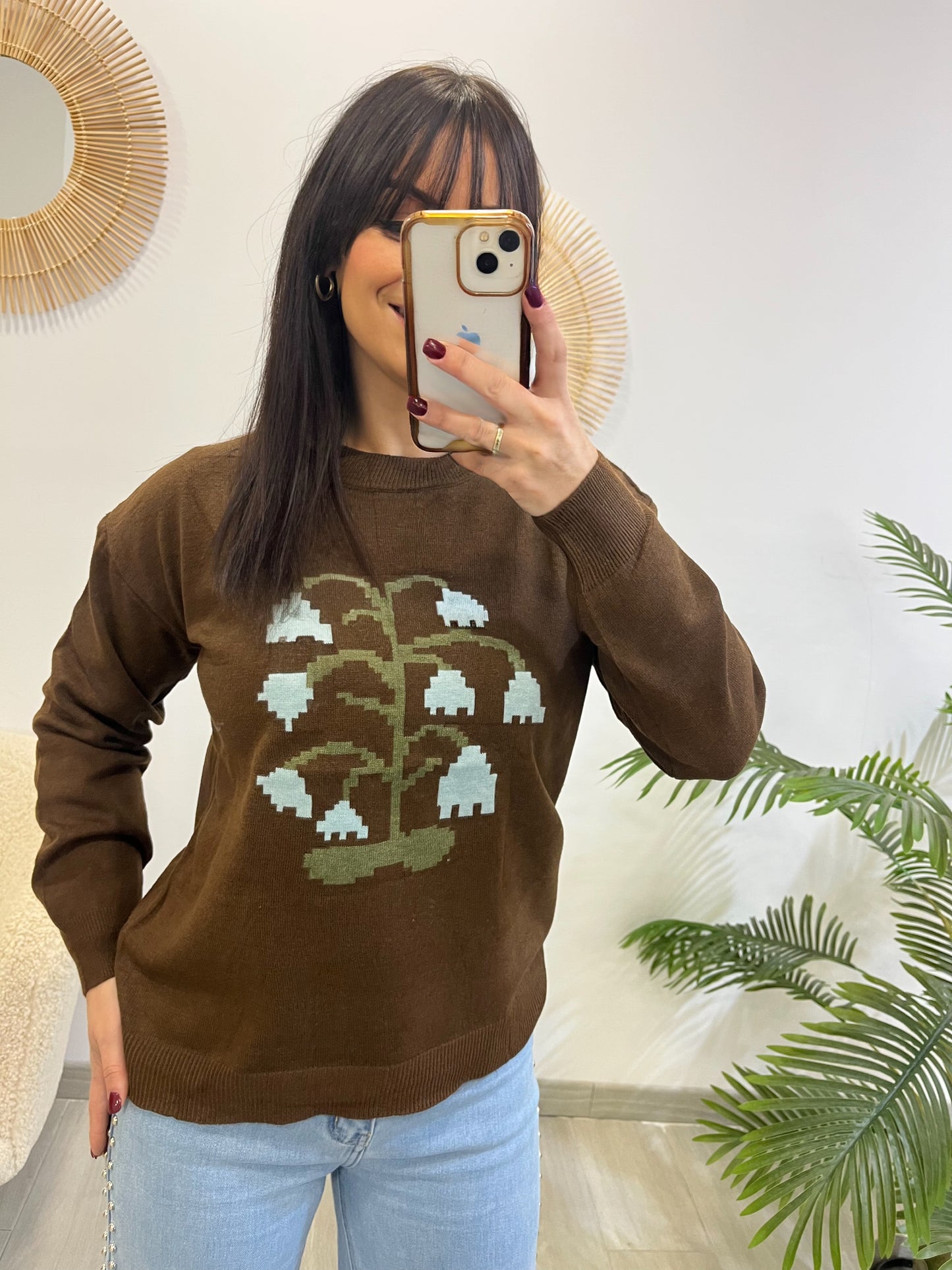 JERSEY CANDELA MARRÓN