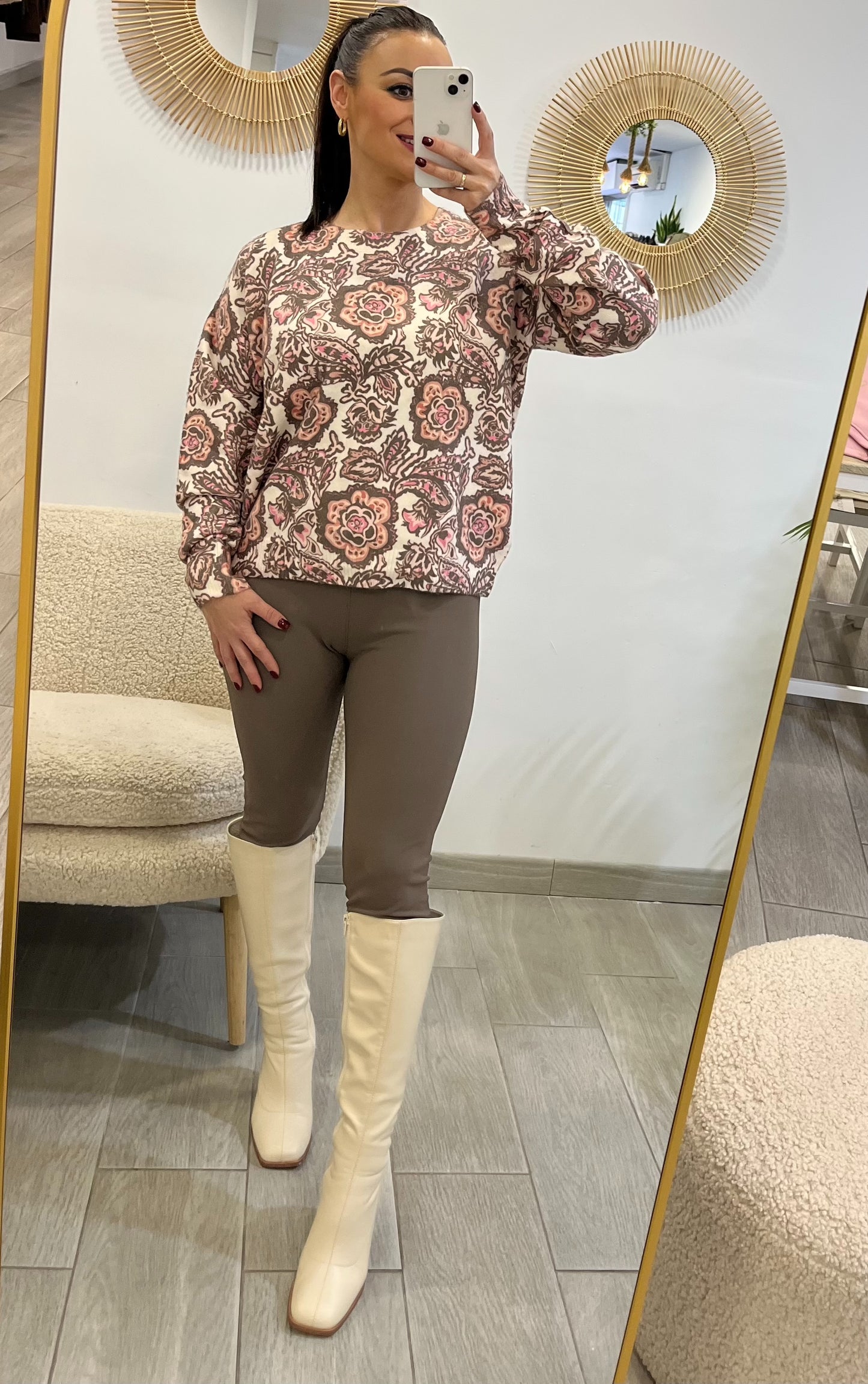 JERSEY PAOLA MARRÓN