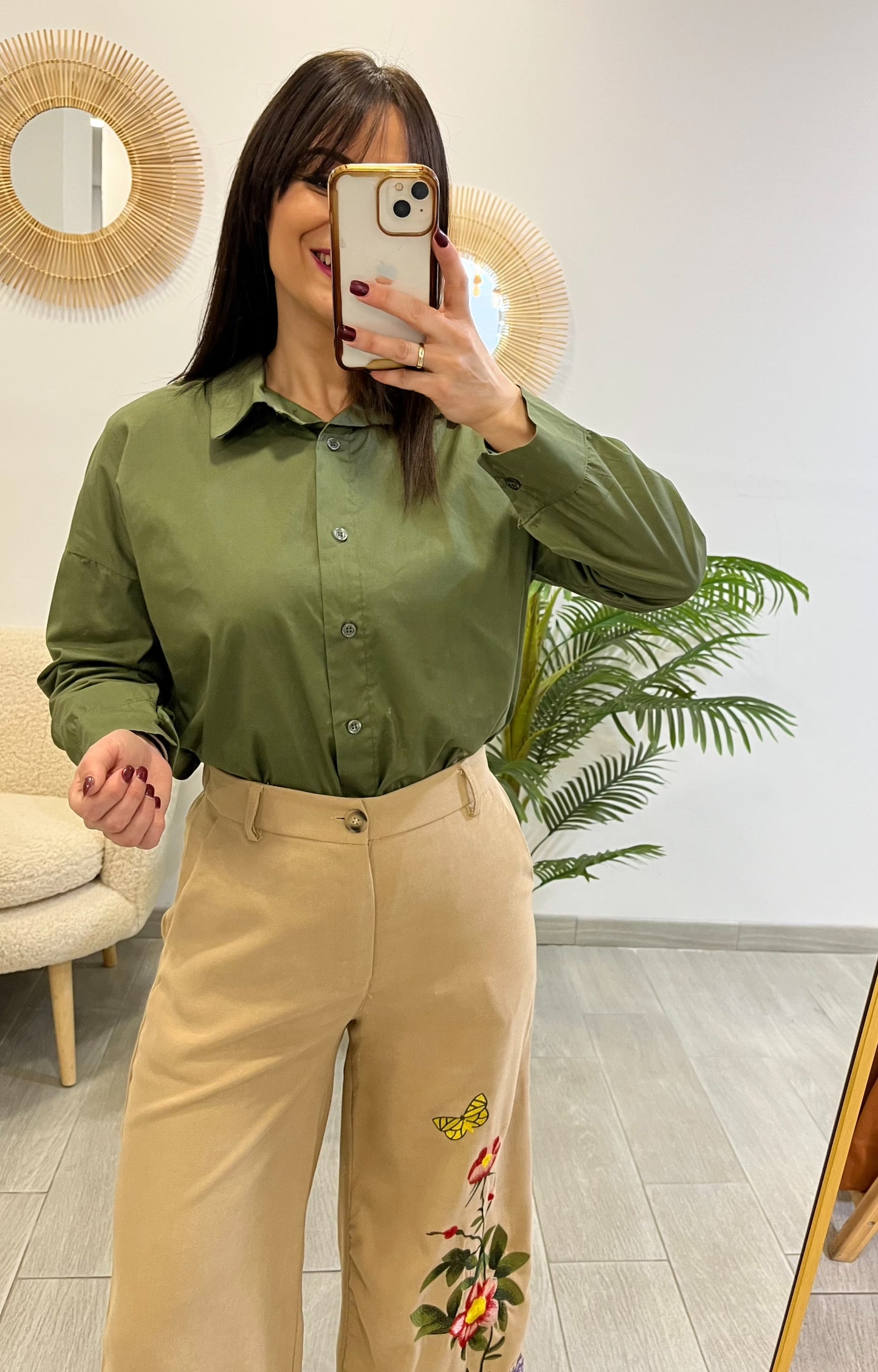 CAMISA BÁSICA VERDE