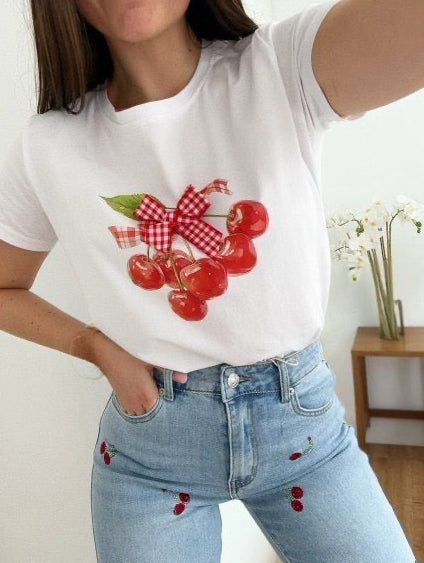 CAMISETA CEREZAS