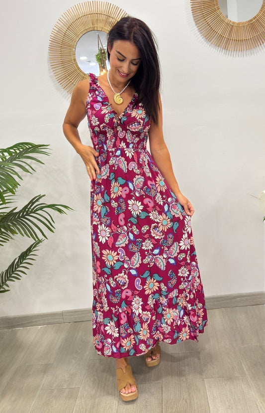 VESTIDO FABIOLA BUGANVILLA