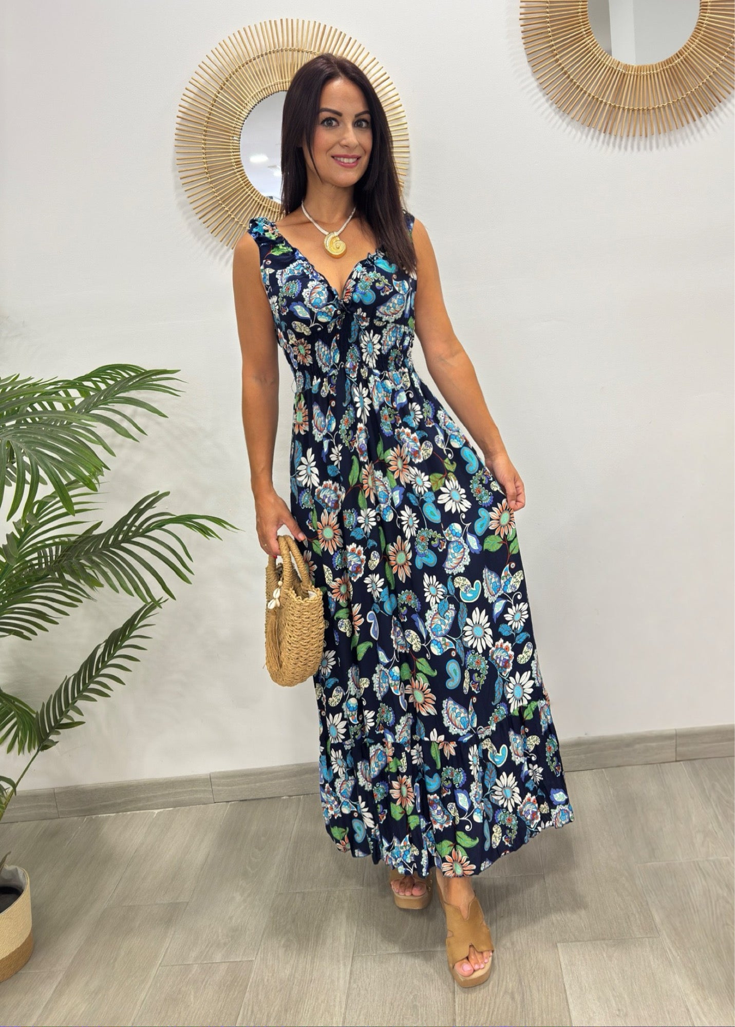 VESTIDO FABIOLA AZUL