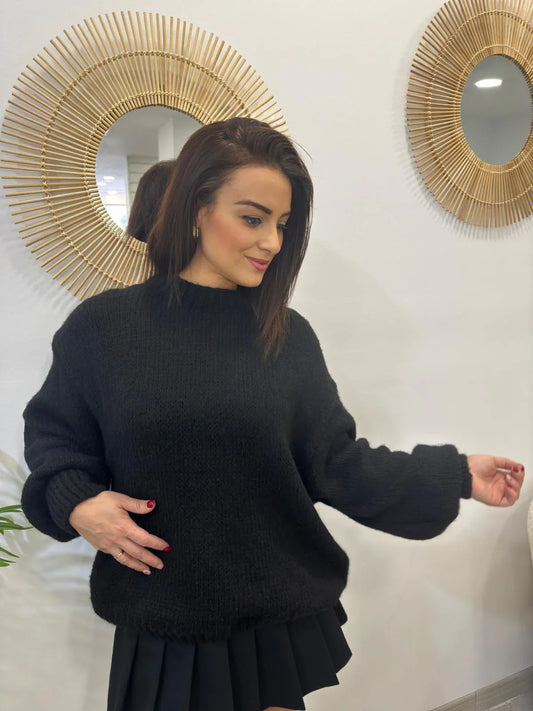 MAXI JERSEY PUNTO NEGRO - Lolitas