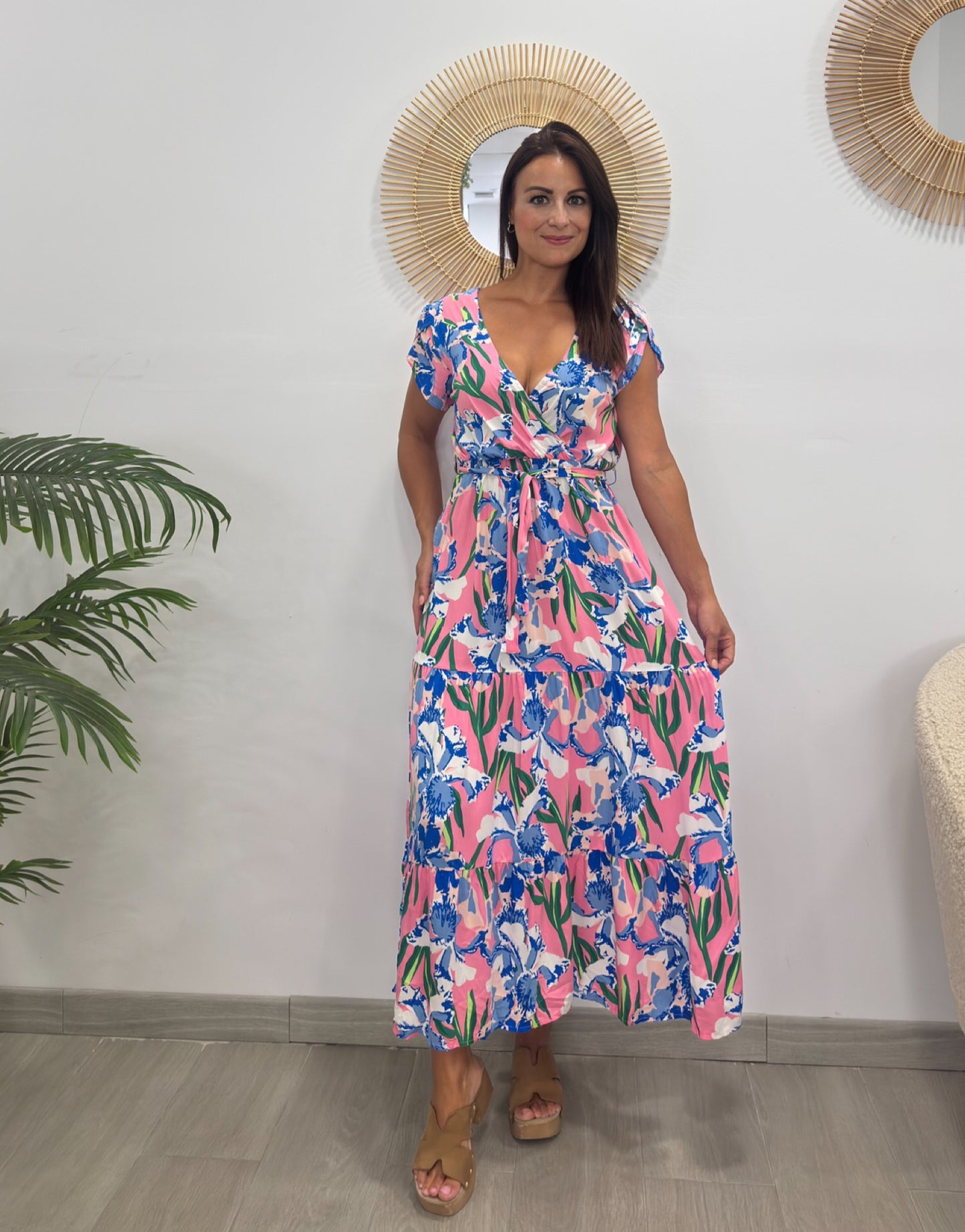 VESTIDO GARDENIA ROSA
