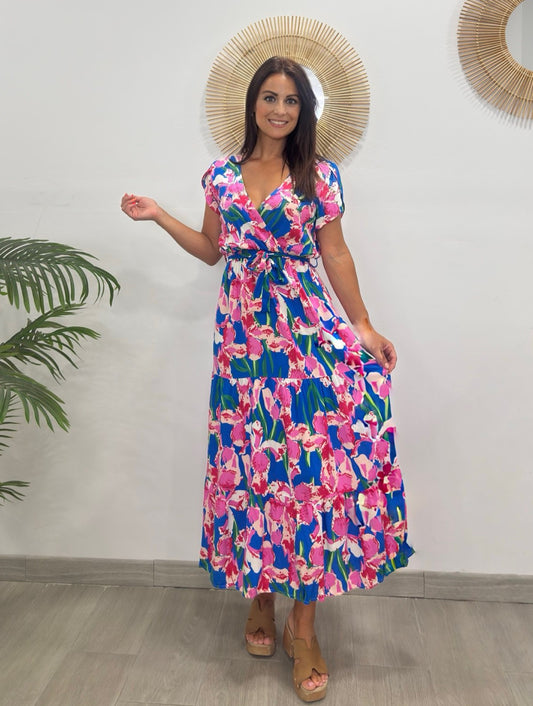 VESTIDO GARDENIA AZUL