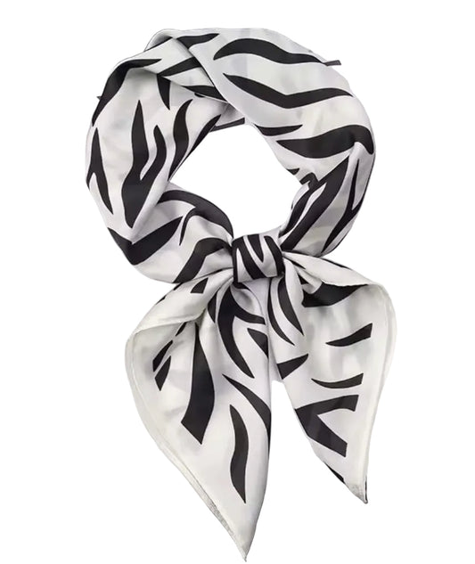 PAÑUELO CEBRA BLANCO