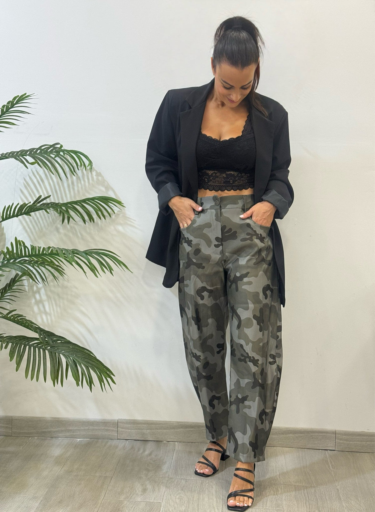 BLAZER NEGRA OVERSIZE