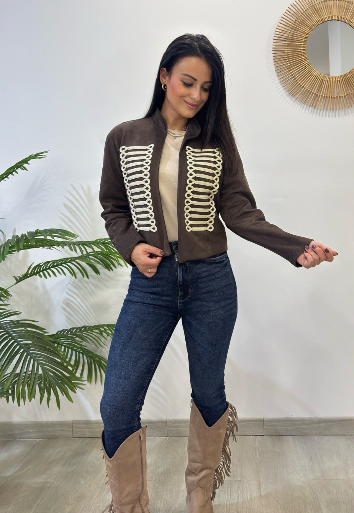 CHAQUETA INSPIRACIÓN NAPOLEÓNICA