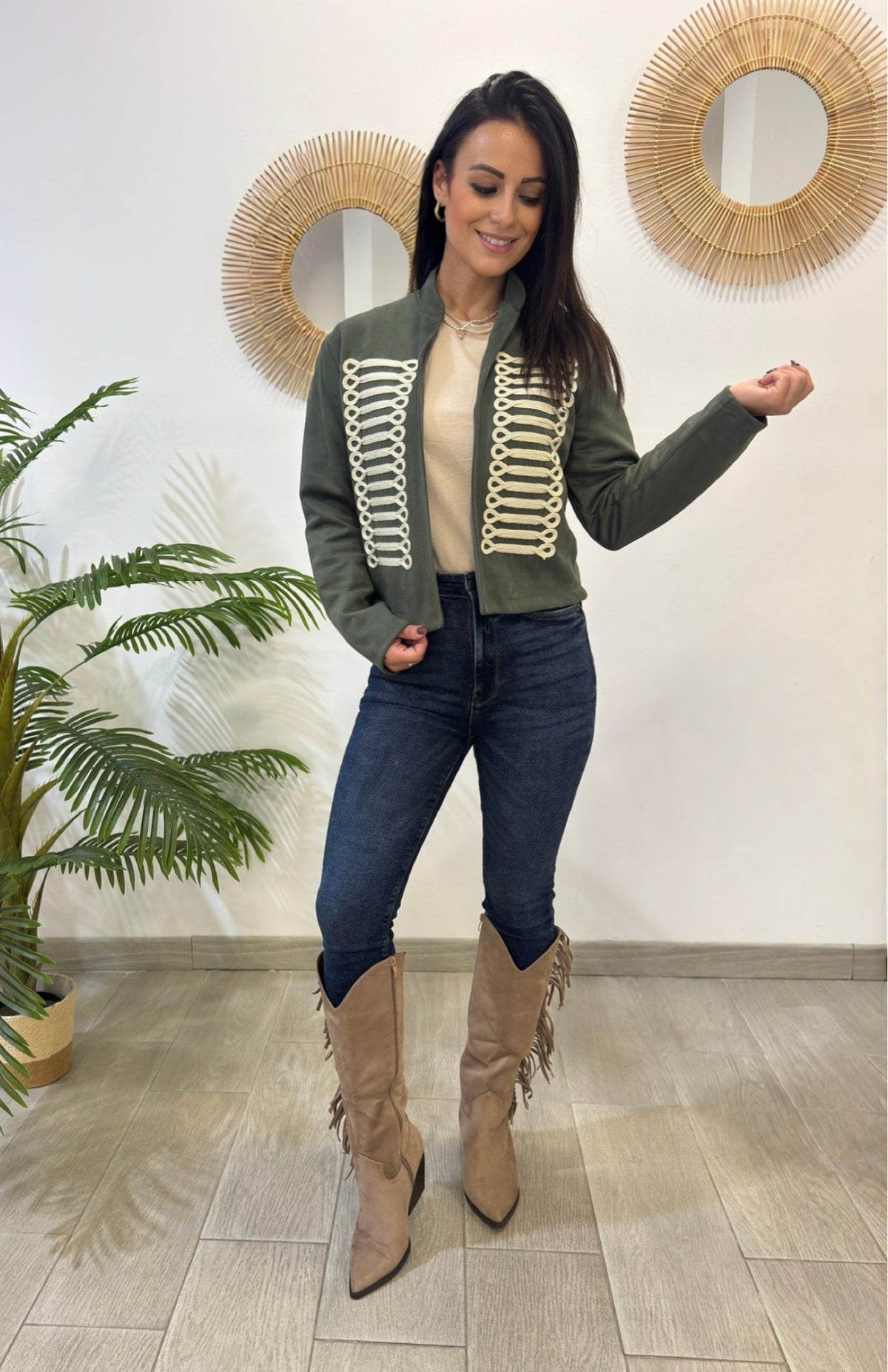 CHAQUETA INSPIRACIÓN NAPOLEÓNICA